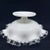 Fenton Art Glass Company Vintage Fenton Silver Crest Milk Glass Ruffled Dish Bowl For Sale - Image 4 of 6