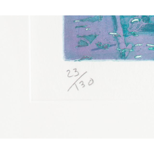 Contemporary Abstract Intaglio Print by Shoichi Hasegawa For Sale - Image 3 of 8