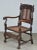 Set of Charles II Hand Carved Walnut Armchairs, 1900 For Sale - Image 12 of 13