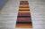 1980s 1980s Farmhouse Black Striped Runner Kilim For Sale - Image 5 of 12