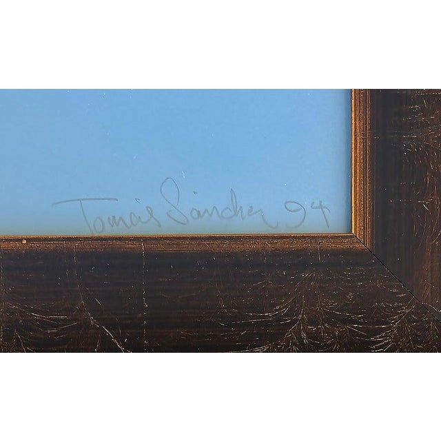 The Hudson River School Original Tomas Sanchez "Orilla" Lithograph, Signed, Dated Artist Proof For Sale - Image 3 of 12
