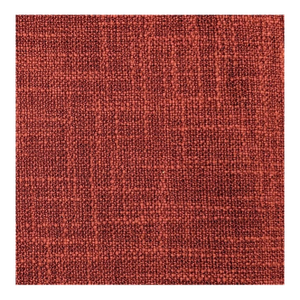 Fabricut "Concord" Poppy Red Slubbed Upholstery Fabric- 5 Yards