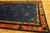 1920s Classic Greek Key Floral Deco Antique Chinese Peking Knotted Wool Rug For Sale - Image 4 of 9