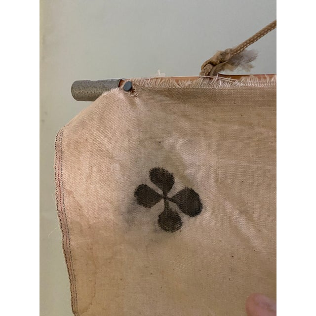 Vintage Indian Hand-Painted Cotton Wall Hanging With Horseman Motif, 44” For Sale - Image 10 of 10