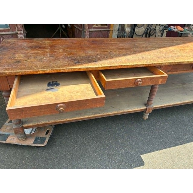 Vintage Drapers Table, 1920s For Sale - Image 4 of 13