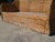 Vintage 72” Handwoven Rattan Sofa With Large Braid Trim For Sale - Image 10 of 12