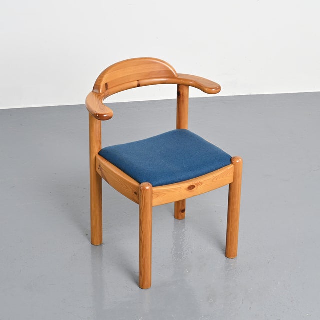Wood Armchairs by Vamdrup Stolefabrik, Denmark, 1970, Set of 6 For Sale - Image 7 of 13