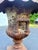 Huge Antique Late Victorian French Heavy Cast Iron Outdoor Planter Urn W/ Handle For Sale - Image 14 of 17