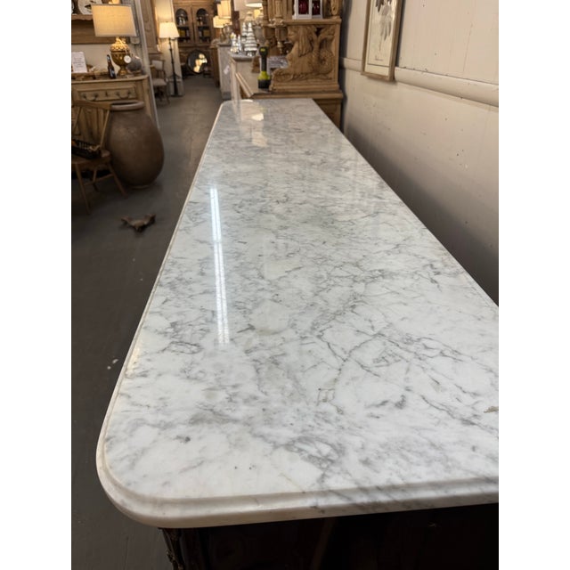 Wood French Louis XVI Enfilade For Sale - Image 7 of 12