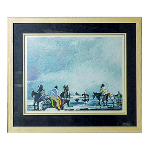 Earl Biss "Reflections on Still Waters" Serigraph on Paper Framed Hand Signed 62/175
