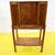 Wooden Vanity Table with Mirror and Green Fabric Top For Sale - Image 13 of 14