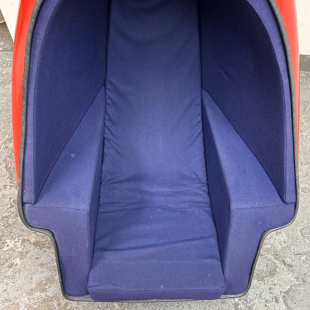 Lee West Alpha Chamber Egg Lounge Chair For Sale - Image 9 of 12