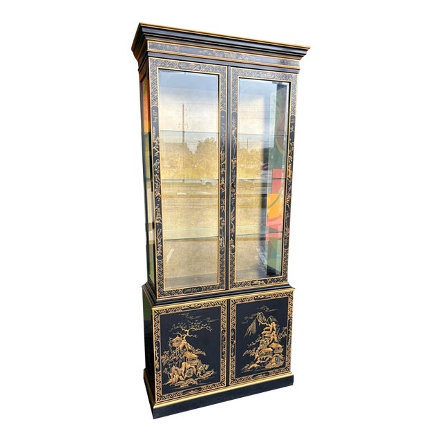 Hollywood Regency Drexel Et Cetera China Cabinet For Sale