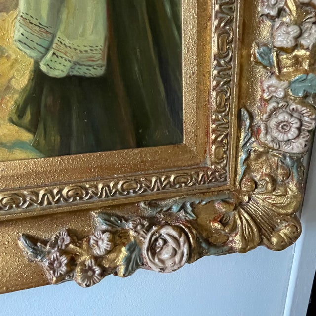 After Oscar Arthur Bluhm, Midsummer Day, Oil on Panel, Framed For Sale - Image 15 of 18