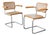 Vintage Marcel Breuer 'Cesca' Attributed Armchairs - A Pair For Sale