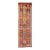Tribal Turkish Runner With Colorful All-Over Diamond Design For Sale
