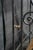 Vintage French Scrolled Iron & Brass Bakers Rack Etagere Wall Shelf Bookcase 86" For Sale - Image 15 of 18