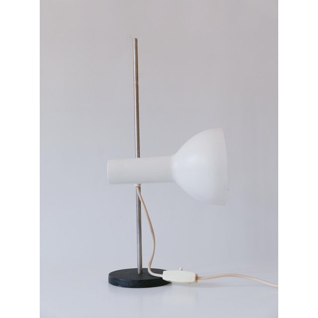 Mid-Century Modern Minimalistic Adjustable Desk Light attributed to Gebrüder Cosack, 1960s For Sale - Image 10 of 18