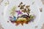 Antique and rare Meissen porcelain plate with hand-painted birds, insects and gold decoration. 19th century. Diameter:...