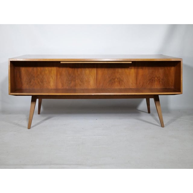 Mid-Century Chef Desk in Walnut from A.M.T., 1960 For Sale - Image 14 of 17
