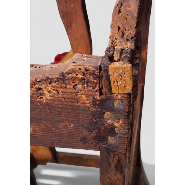 Important 18th Century Philadelphia Queen Anne Wing/Easy Chair Circa 1740 For Sale - Image 10 of 11