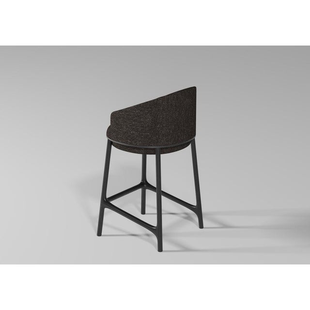 The Modern Gentle Bar Stool merges luxurious comfort with sophisticated design. Its smooth leather shell contrasts...