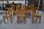 Vintage Beech Bistro Chairs, 1950s, Set of 10 For Sale - Image 11 of 15