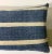 1900 - 1909 Single Flat Weave Antique Textile Pillow For Sale - Image 5 of 10