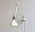 Wall Mounted Task Lamp By Rademacher Circa 1930s - Vitreous grey enamel shade - Bakelite switch - Takes E27 fitting bulbs...