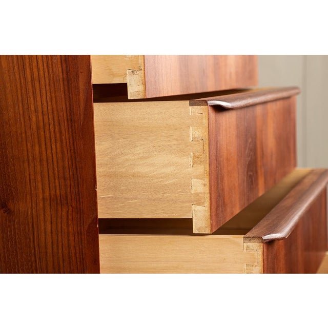 1960s Chest of 4 Drawers in Teak, Denmark, 1960s For Sale - Image 5 of 13