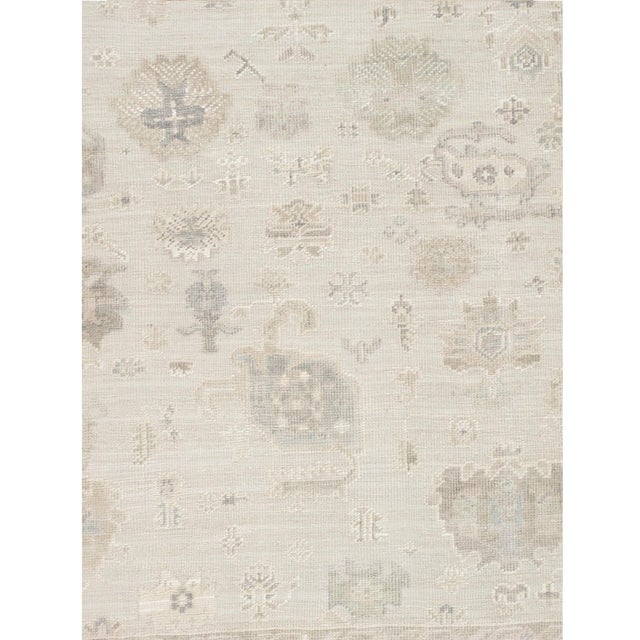 Meet Pasargad Home Oushak hand-knotted Rug, upholding a timeless, elegant style of design that has been the centerpiece of...