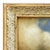 Various Artists Contemporary " Cobalt Blue Sky" Oil Painting in Vintage Painted Frame For Sale - Image 4 of 6