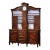 19th Century French Bressan Walnut Burl Buffet À Horloge Vaisselier For Sale