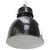 Industrial Vintage French Industrial Black Enamel Pendant Light by Gal For Sale - Image 3 of 5