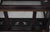 Finely crafted miniature display stand in dark hardwood, likely hongmu, realized during the late Qing Dinasty (end of 19th...