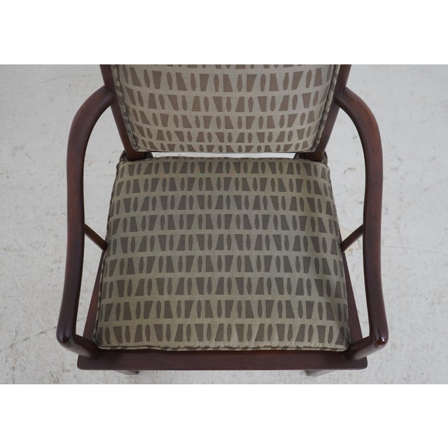 Pair Henredon Asian Modern Dining Room Chairs For Sale - Image 9 of 18