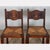 French Straw-Seated Chairs in Wood, 1940, Set of 6 For Sale - Image 12 of 12