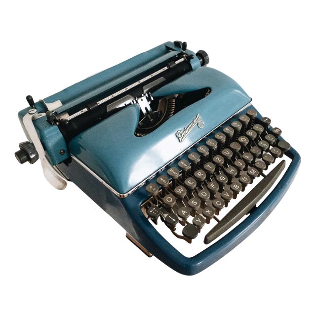 Qwertz Typewriter from Rheinmetall, 1960s For Sale