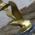 Mid Century Modern Brass and Marble Birds in Flight Sculpture in the Style of C. Jere For Sale - Image 9 of 11