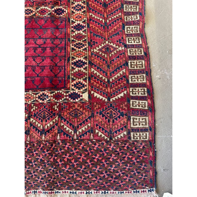 Red Tekke Turkoman Ensi For Sale - Image 8 of 8