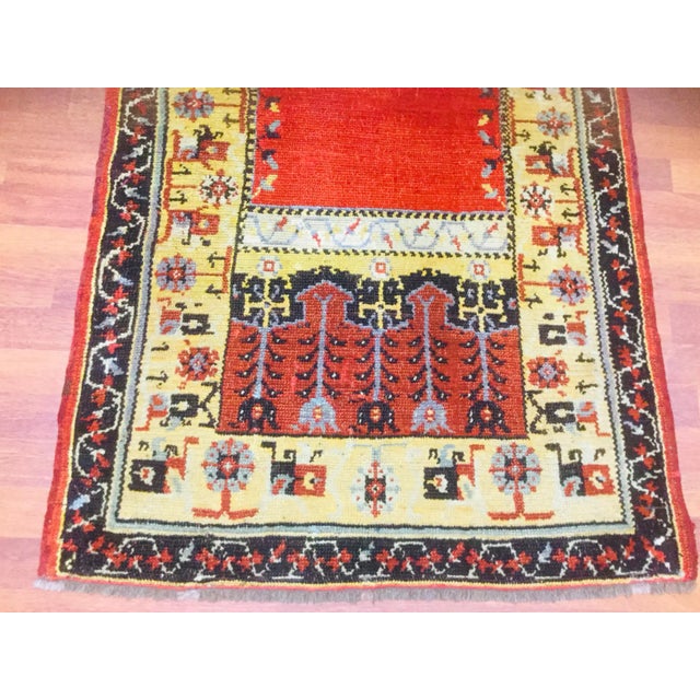 Traditional 1920’s Anatolian Ladik Rug-3'10” X 5’10” For Sale - Image 3 of 9