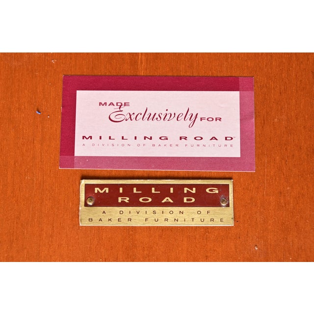 Baker Furniture Italian Provincial Maple Harvest Farm Extension Dining Table, Newly Refinished For Sale - Image 12 of 15