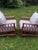 Vintage Rattan Armchairs with Quilted Seats, Set of 2 For Sale - Image 11 of 18