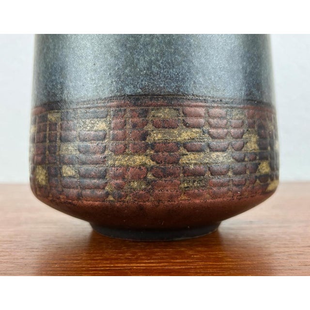 Mid-Century German Studio Pottery Vase by Elisabeth Pluquet-Ulrich, 1960s For Sale - Image 15 of 17