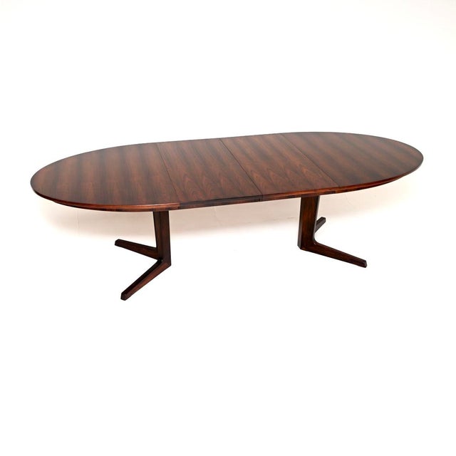 Vintage Danish Extending Dining Table from Bernhard Pedersen & Søn, 1960 For Sale - Image 11 of 11