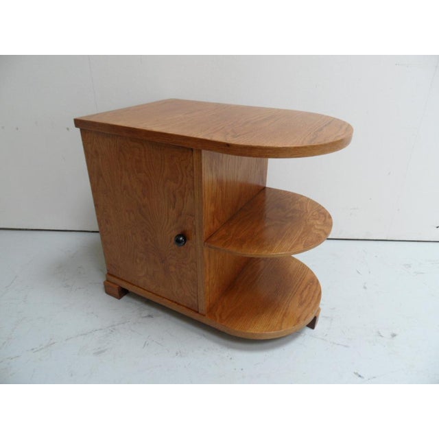 Art Deco Two-Door Cabinet Side Table, 1920s For Sale - Image 11 of 13