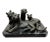 Bronze Casting Depicting Tiger and Cubs, 20th Century For Sale - Image 13 of 13