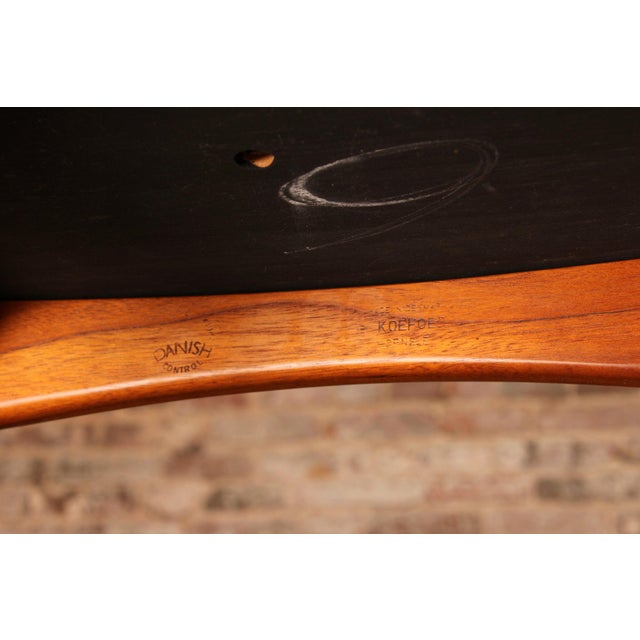 Danish Eva Dining Chairs in Teak by Niels Koefoed, 1970s, Set of 8 For Sale - Image 11 of 12