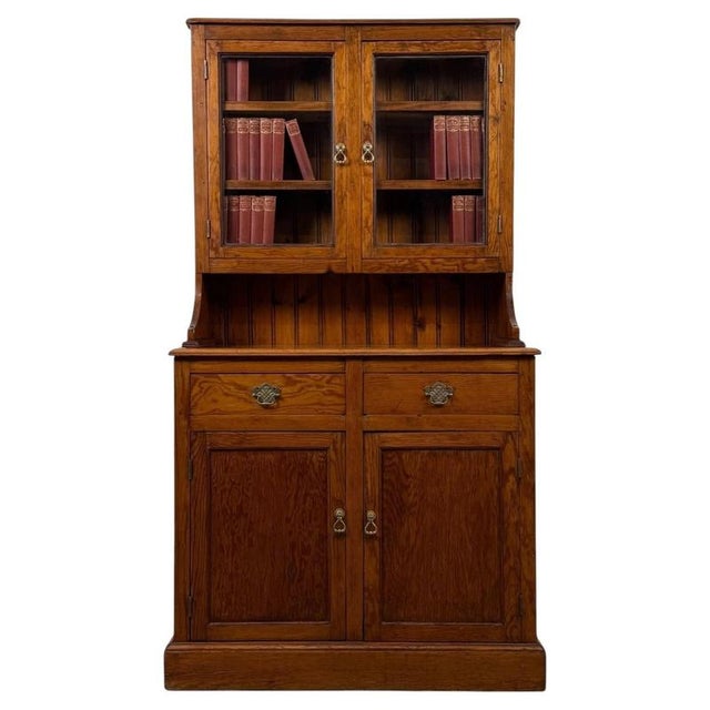 Antique 19th Century English Victorian Pitch Pine Dresser For Sale - Image 14 of 14