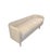 60"W x 20"D x 24" This cream textured bench is both practical and stylish. The Kye Bench is a dynamic accent piece as it...